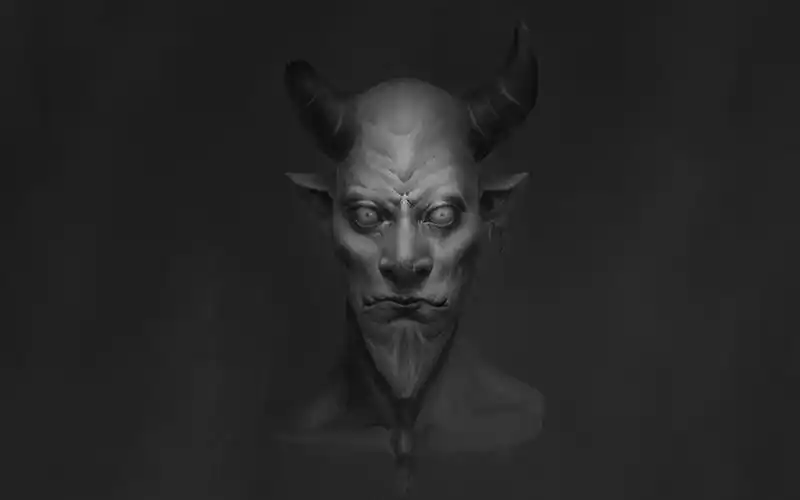 【3d建模zbrush雕刻山羊人】基础人物建模教学_哔哩哔哩_bilibili