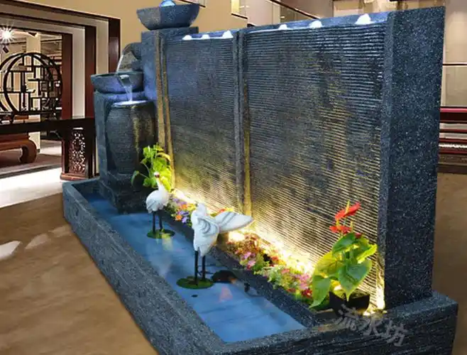 玻璃水幕墙效果图,你喜欢吗? - 长沙观宇园林绿化有限公司