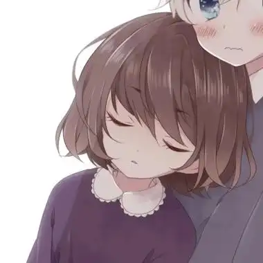 卡通情侣头像可爱呆萌一对qq卡通情侣呆萌头像