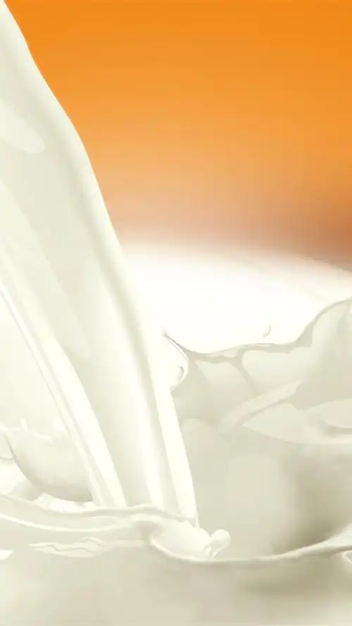 牛奶,飞溅,创意图片 4k