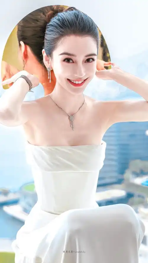 angelababy风尚志三月刊封面