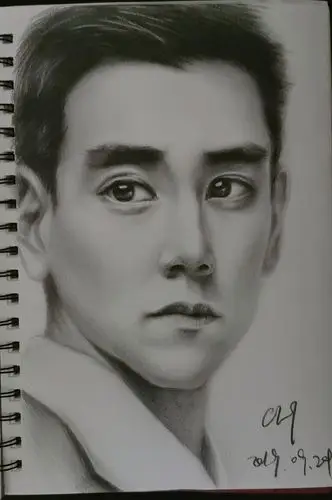 彭于晏|纯艺术|素描|time19c - 原创作品 - 站酷 (zcool)