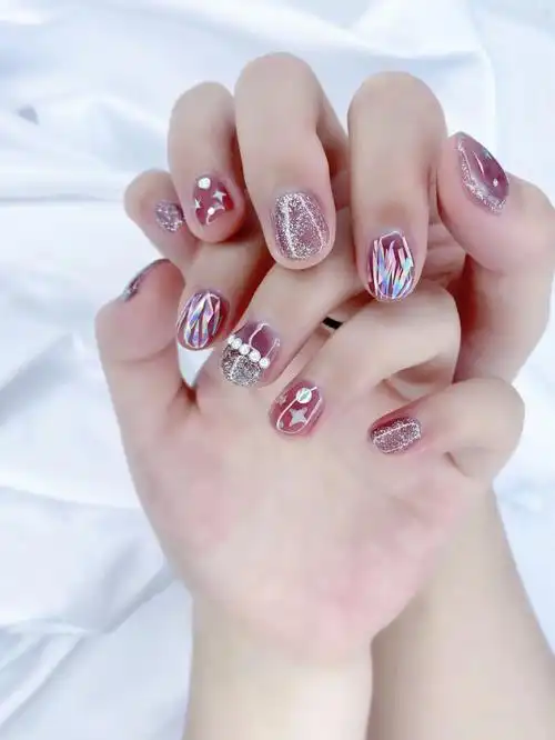 夏天短指甲款一定少不了binglingbingli的