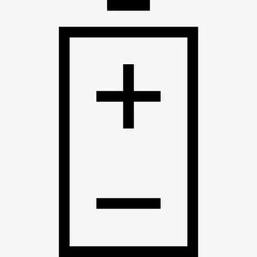 电池的正负极符号图标