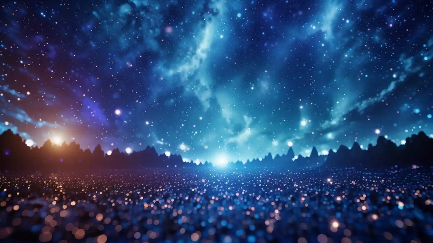 78蓝紫色星空背景壁纸,梦幻之选!