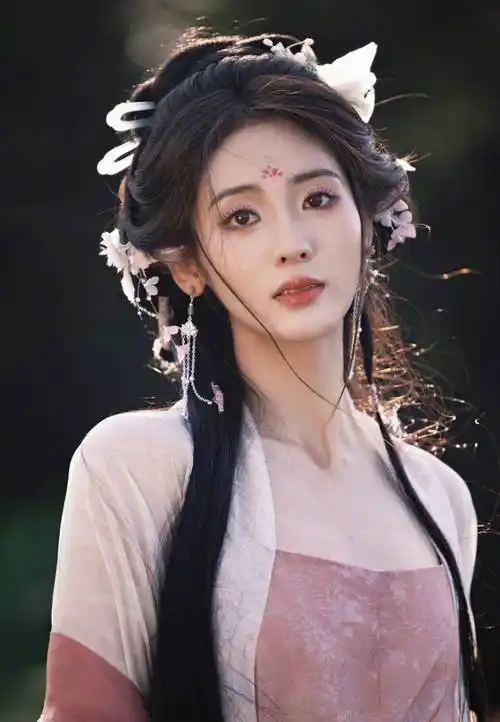 邢菲29岁生日发九宫格古装美照 唯美梦幻似花仙子_照片_观众_未来的