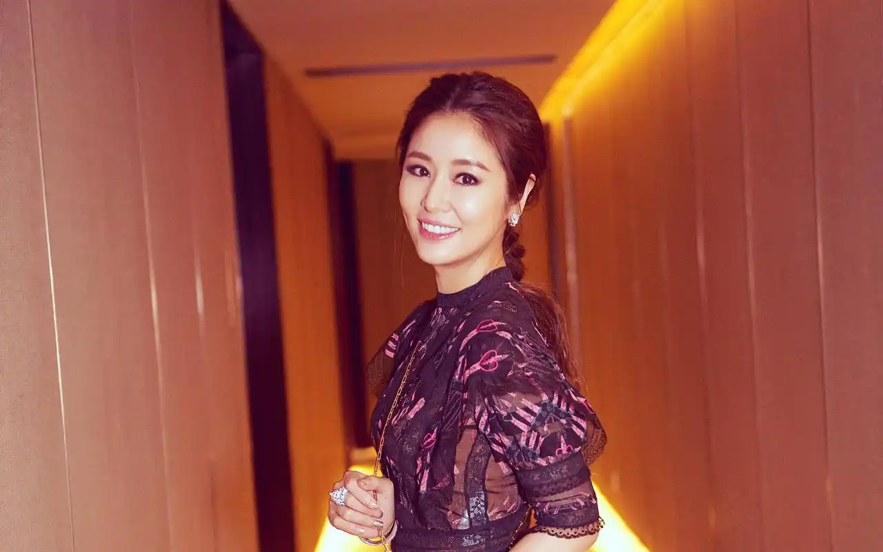 林心如气质养眼写真图片桌面壁纸