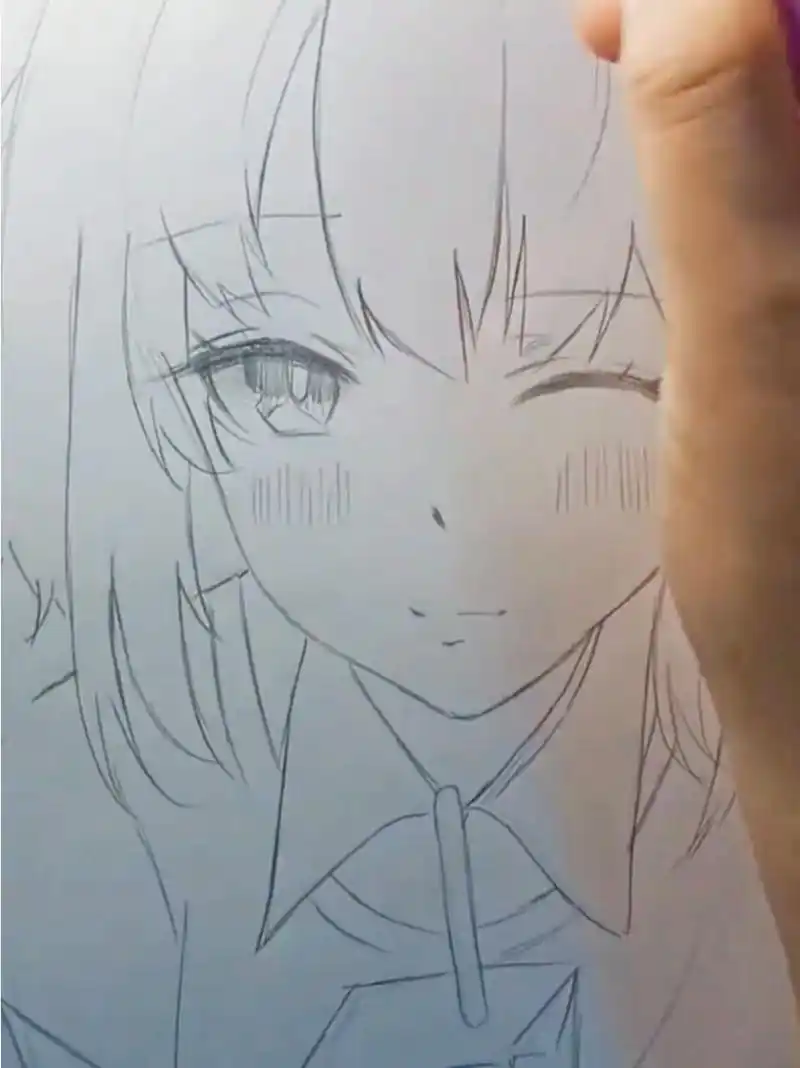 超好看的动漫人物绘画全教程! 你学会了吗?其实画起来很简单呢