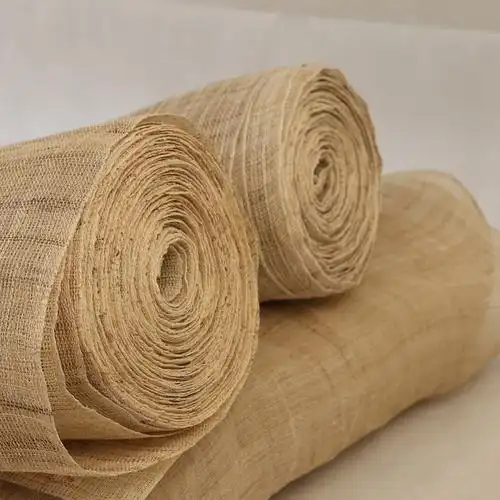 高档苎麻布料 纯手工夏布苎麻布纯苎麻布料漆艺胎麻布桌旗茶席玄关门