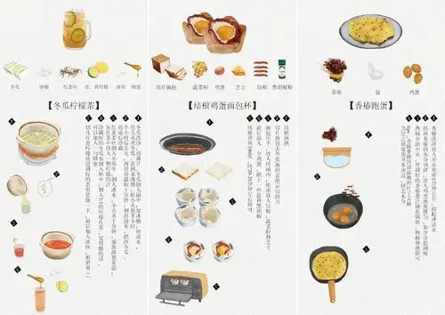 【食谱插画合集】:)