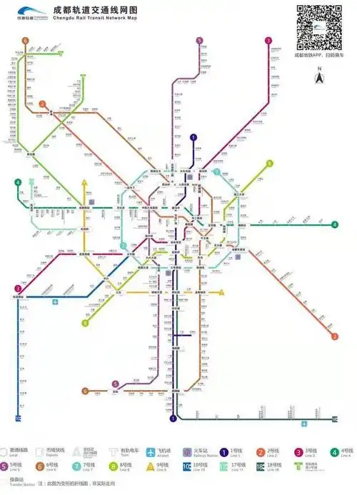 成都地铁还要增加!2025年再开通177公里