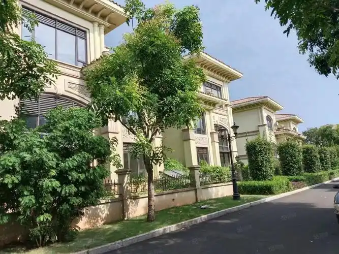 【13图】海甸岛 一线海景 独栋别墅 321平 室内带电梯 随时看房,海口