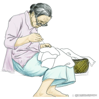 妈妈曾经是一个非常健康和强大的人,但是病痛却让她