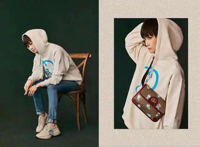 gucci自家代言人李宇春倪妮鹿晗演绎哆啦a梦联名系列pick哪件