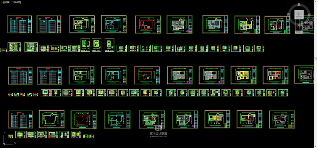 一套施工图绘制_施工图纸_室内设计联盟 - powered by discuz!
