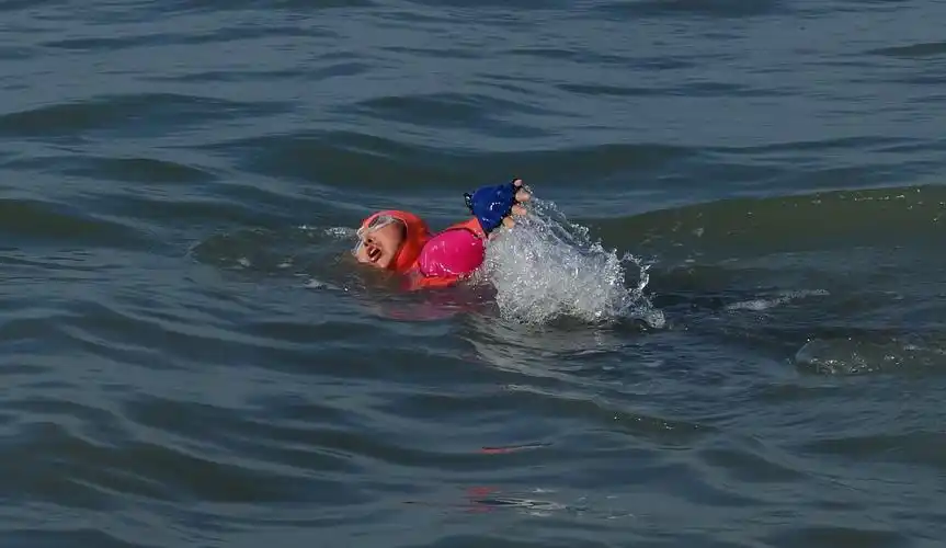 三亚泳协 蛟龙入海 游泳激情 浪漫琼州2020.06.25