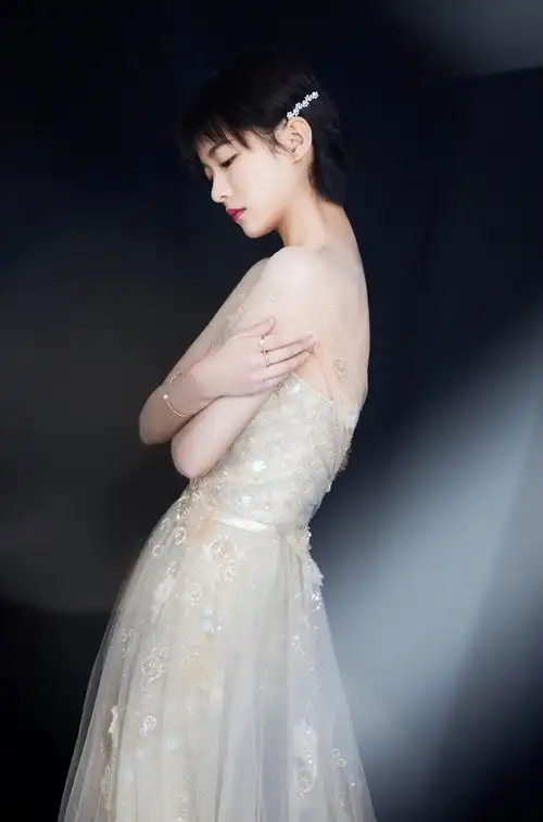 李庚希薄纱裙仙气写真图片46