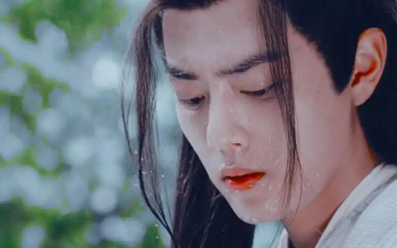 白衣玄羽羡心动镜头合辑肖战魏无羡战羡个人舔颜向