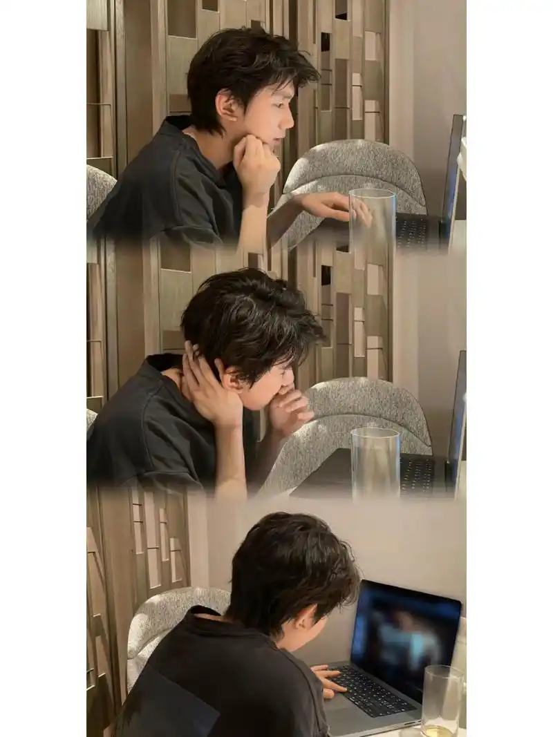 王源壁纸 认真工作的源源好帅 辛苦了