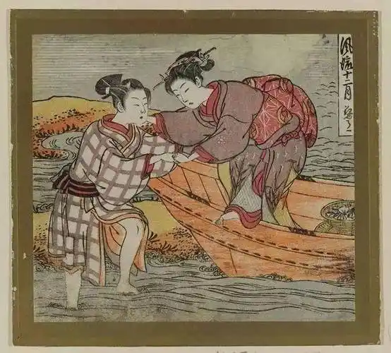 日本浮世绘美女图的历史演变