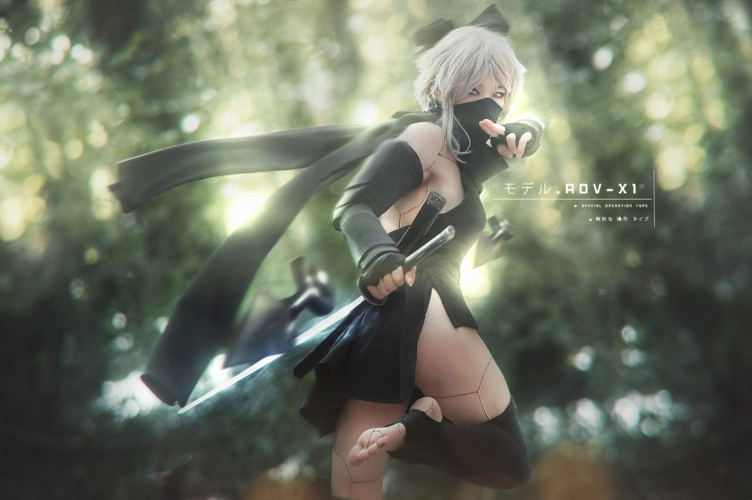 【gd cos图集】来自法国性感迷人小姐姐的原创cos~只想说身材真好! -