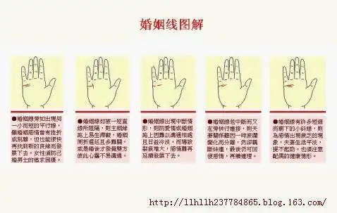 【转载】婚姻线,生育线,性线图解--执着