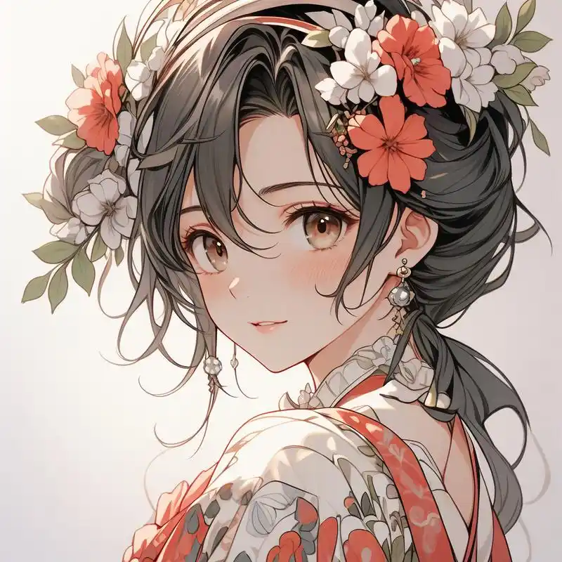 91森系动漫女生头像96可爱上线～ 探索森系动漫的魅力,简约而不失