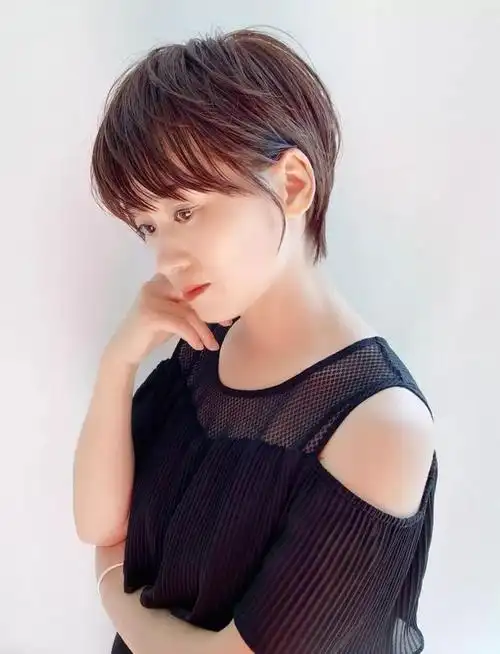 中系,日系,韩系"露耳超短发"大集锦