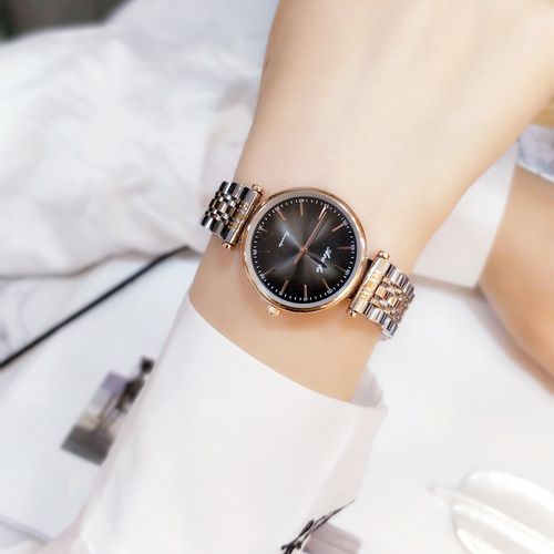 手表澳尔博女士正品水钻时尚简约新款超薄女款石英表国产腕表