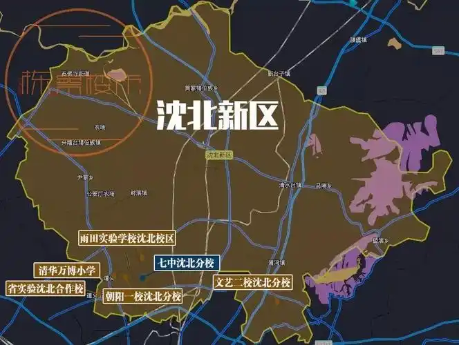 据不完全统计,沈北新区近年来新建的名校分校和合作校共6所(七中沈北