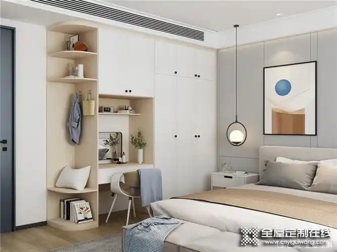 诗尼曼这波梳妆台 衣柜一体设计,看完我酸了!