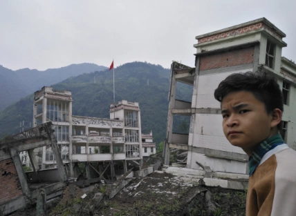管依萌汶川地震10周年前夕,林浩再次回到了自己的家乡——四川映秀镇