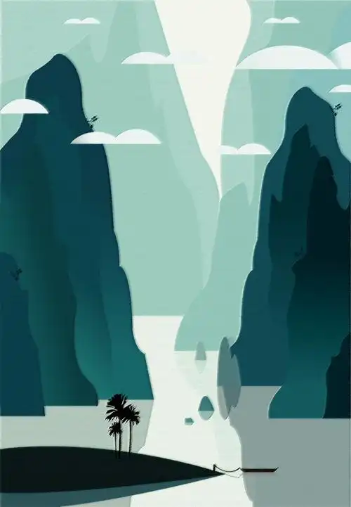 大好河山|插画|艺术插画|奔跑的怪兽 - 原创作品 - 站酷 (zcool)