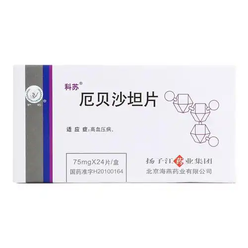 扬子江 厄贝沙坦片 75mg*24片 高血压 1盒装