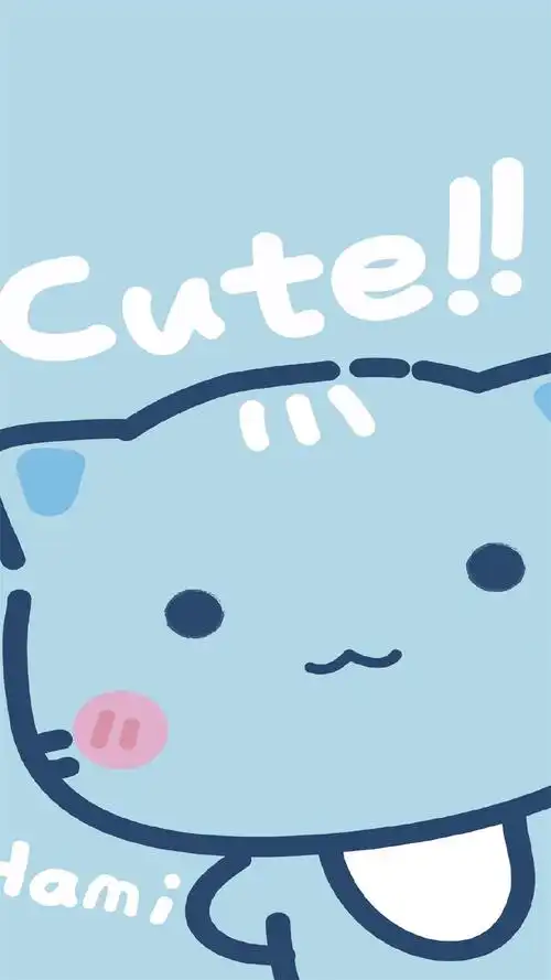 hami猫可爱萌系卡通高清手机壁纸