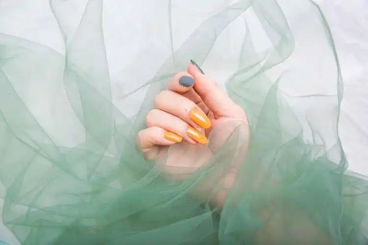 ins风单色雾纱拍照背景布纱布美甲拍照道具手拿摆件指甲摄影装饰