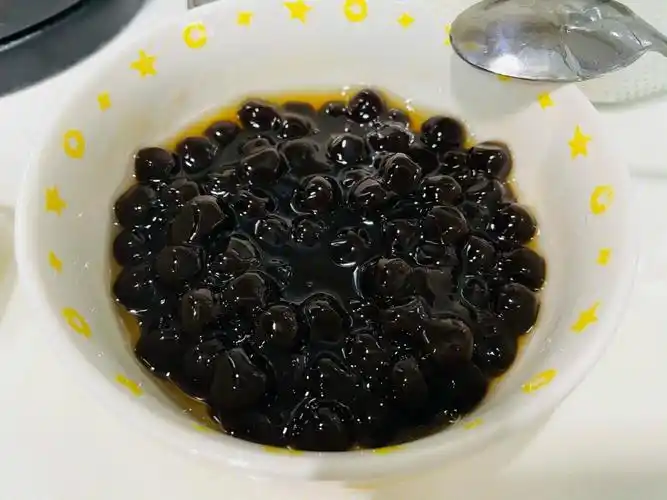 自制珍珠奶茶很好吃