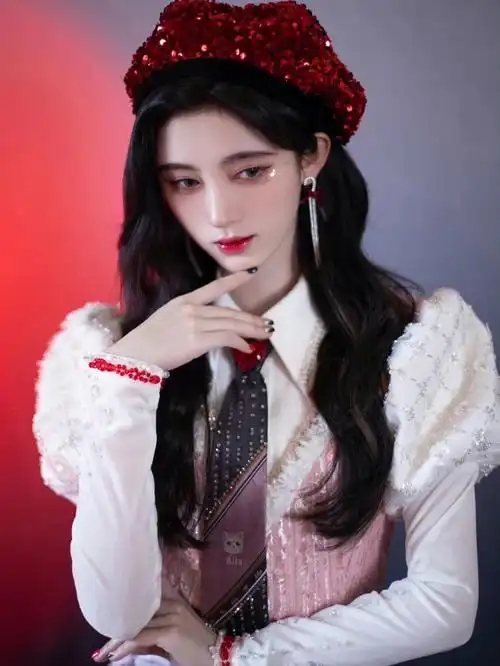 鞠婧祎美图分享