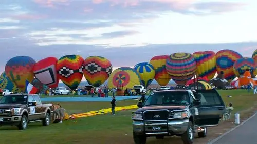 this is a small fraction of the balloons on the field as they
