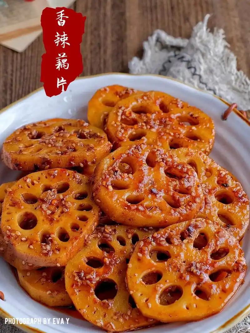 追剧必备97香辣藕片9215好吃到停不下来.