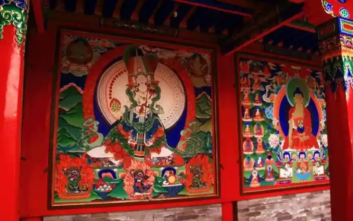 塔尔寺艺术三绝-----壁画