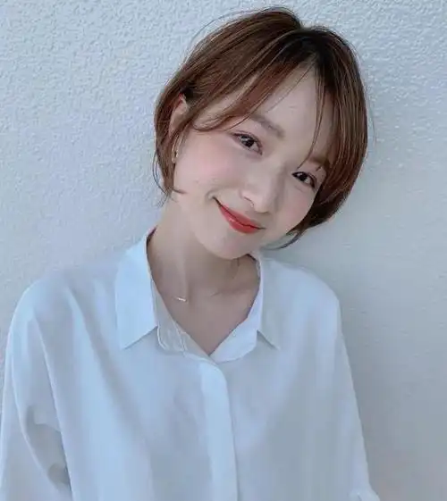 好看的日系短发推荐 ins最火小清新短发发型_女生短发 - 美发站