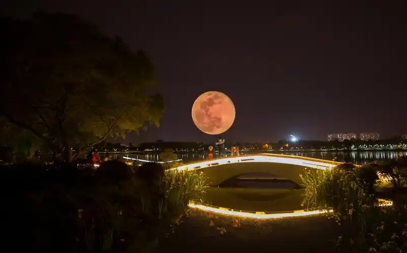 其它 【超级大月亮】 写美篇  2020年全年最大超级月亮在4月8日上演