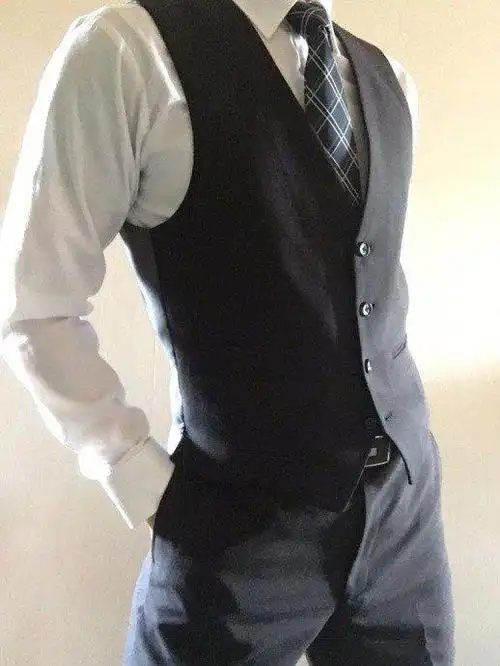 西装猛男的绘画参考这么霸道的姿势姐妹们要把持住啊