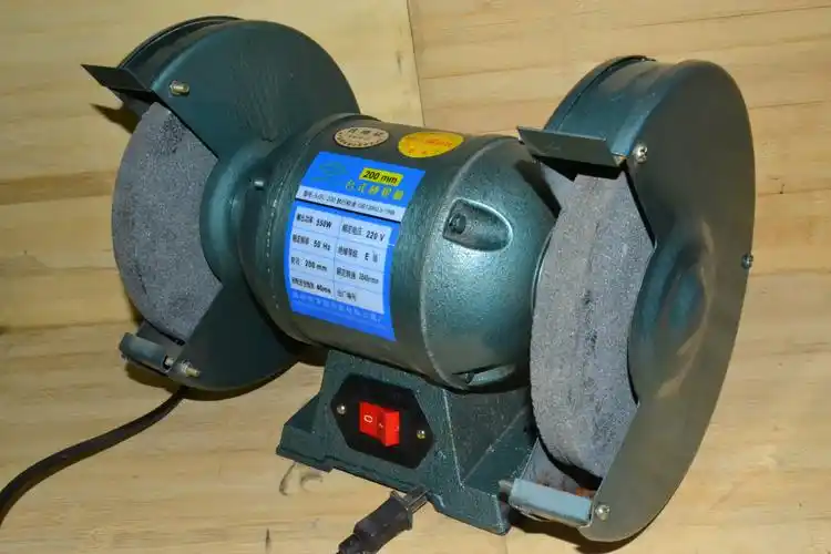 砂轮机 小型微型家用台式砂轮机抛光机 磨刀机 台式砂轮机铜线