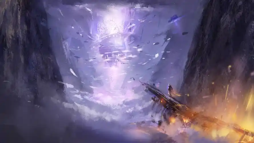 二次元动漫插画场景图片桌面壁纸