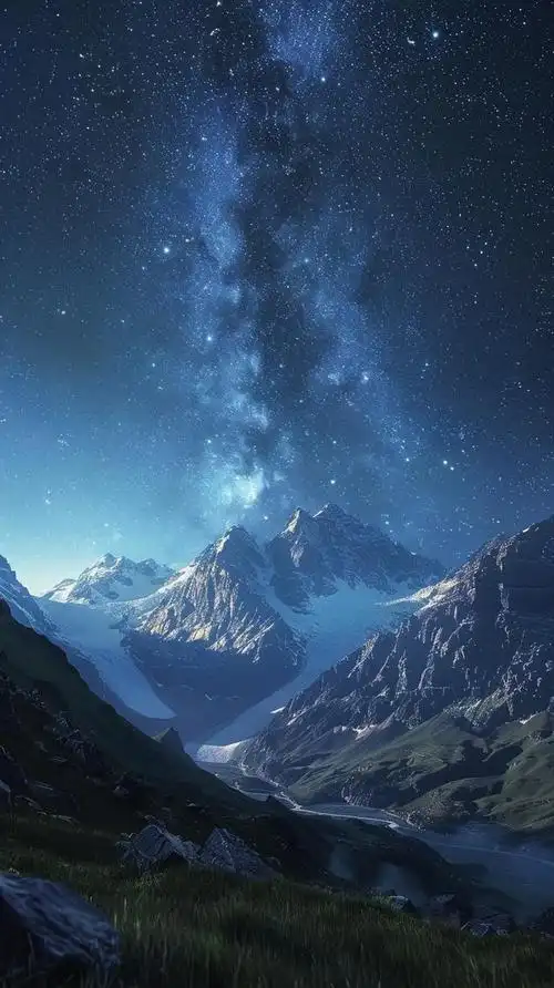 唯美星空壁纸,当锁屏敲好看!