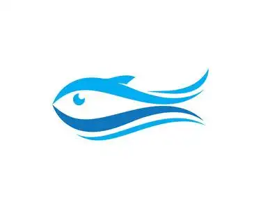 鱼标志模板创意矢量图标符号照片