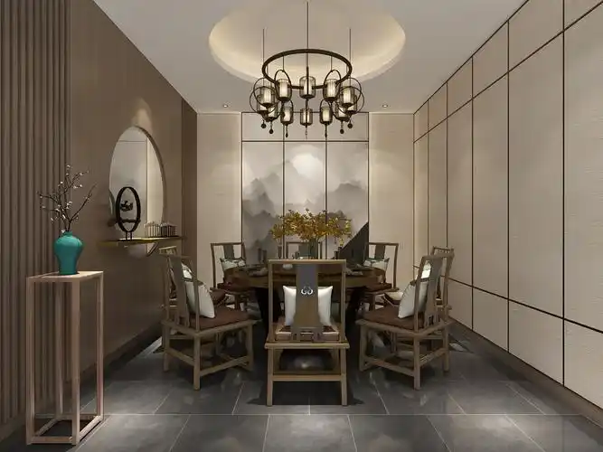 千贵缘私房菜餐厅空间设计
