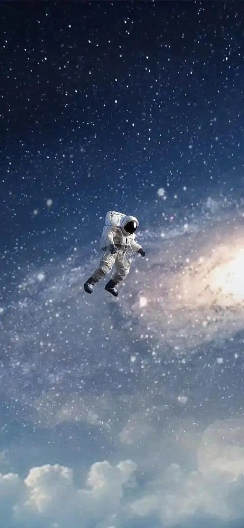 太空人创意高清手机壁纸